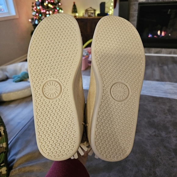 UGG Unisex Cali Fringe Suede Leather High-Top Sneaker. - Picture 7 of 8